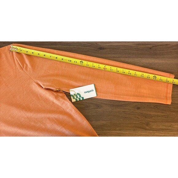 NWT Wellen Wellknit Zip Pullover, Huckberry Limited Edition, Men Sz XL, Orange - Picture 16 of 16